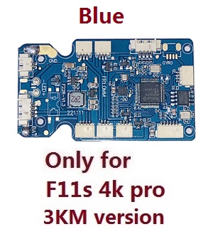 SJRC F11 series RC Drone spare parts Blue PCB receiver board (Only for F11s 4K Pro 3KM version) - Click Image to Close