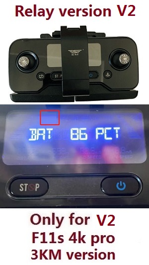 SJRC F11 series RC Drone spare parts transmitter (Only for F11s 4K Pro) 3KM Relay version V2