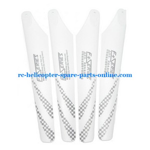 DFD F163 helicopter spare parts main blades (2x upper + 2x lower) - Click Image to Close