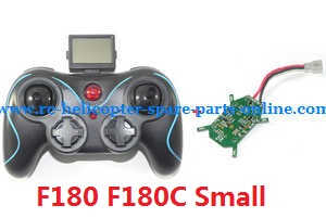 DFD F180 F180D F180C quadcopter spare parts transmitter + PCB board (Small) - Click Image to Close