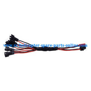 DFD F182 RC Quadcopter spare parts 1 to 5 charger wire