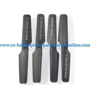 DFD F183 F183D quadcopter spare parts main blades propellers (Black) - Click Image to Close