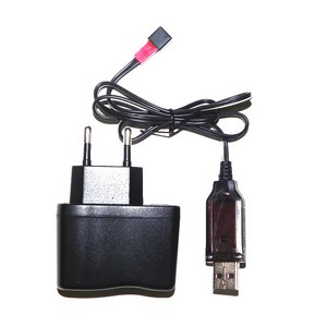 MJX F27 F627 RC helicopter spare parts AC charger + USB charger wire (set)