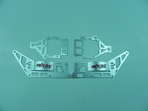 MJX F29 F629 RC helicopter spare parts metal frame set (Silver)