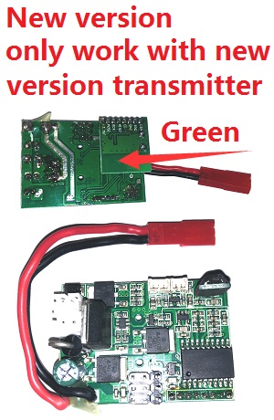 MJX F45 F645 helicopter spare parts PCB BOARD (New version) only work with newversion transmitter - Click Image to Close