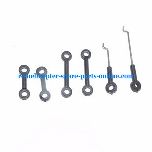 MJX F46 F646 helicopter spare parts connect buckle set 2x short + 2x long + "servo" connect buckle (1x short + 1x long ) (set)