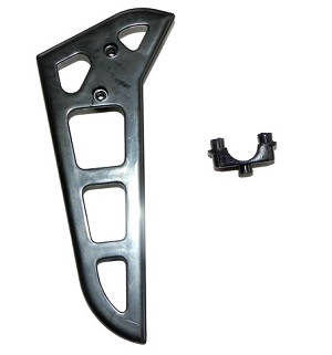 MJX F46 F646 helicopter spare parts tail decorative (Vertical) - Click Image to Close
