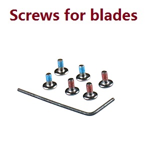 SJRC F7 F7S 4K Pro RC Drone spare parts screws for blades + 1.5mm hexagon wrench SJRC F7 F7S 4K Pro RC Drone spare parts screws for blades + 1.5mm hexagon wrench