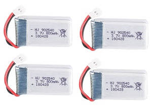 Wltoys WL F949 F949S Cessna-182 Airplanes Helicopter spare parts battery 3.7V 800mAh 4pcs - Click Image to Close