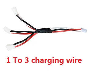 Wltoys WL F959 F959S Airplanes Helicopter spare parts 1 To 3 charging wire - Click Image to Close