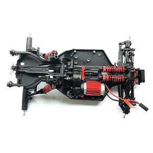 Feiyue FY01 FY02 FY03 FY03H FY04 FY05 RC truck car spare parts drive assembly (Front+Middle+Rear) with main motor - Click Image to Close