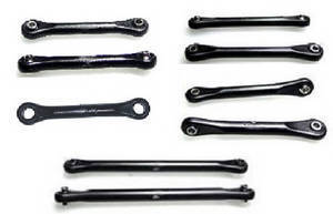 Feiyue FY06 FY07 RC truck car spare parts total connect rod set 9pcs - Click Image to Close
