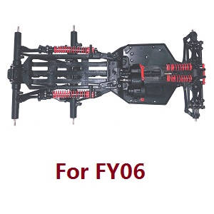 Feiyue FY06 FY07 RC truck car spare parts main body drive module assembly (Front + Middle + Rear) For FY06