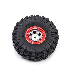 Feiyue FY06 FY07 RC truck car spare parts tire (Red) - Click Image to Close