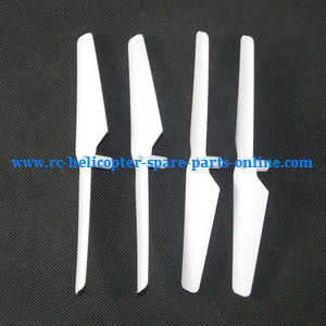 JJRC H10 quadcopter spare parts main blades propellers (White) - Click Image to Close