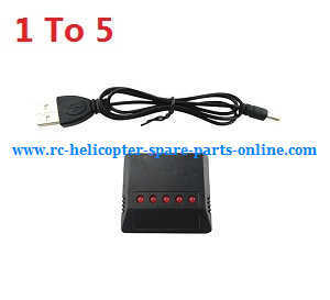 H107P Hubsan X4 Plus RC Quadcopter spare parts 1 to 5 charger box set - Click Image to Close
