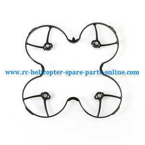 H107P Hubsan X4 Plus RC Quadcopter spare parts protection frame set (Black) - Click Image to Close