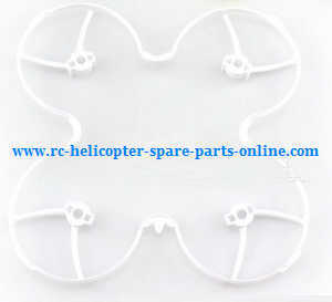 H107P Hubsan X4 Plus RC Quadcopter spare parts protection frame set (White) - Click Image to Close