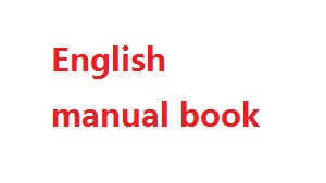 H107P Hubsan X4 Plus RC Quadcopter spare parts English manual book H107P Hubsan X4 Plus RC Quadcopter spare parts English manual book