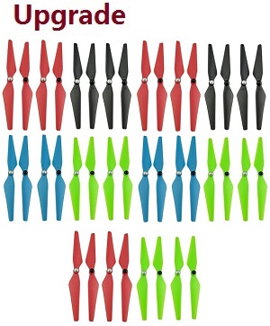 Hubsan H109S X4 Pro RC Drone spare parts upgrade main blades 10sets - Click Image to Close