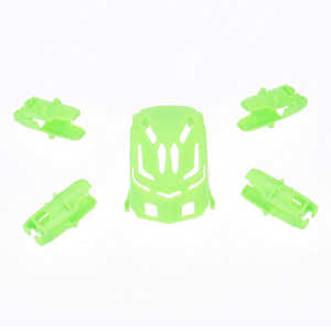Hubsan H111 H111C H111D RC Quadcopter spare parts body cover and motor deck (H111 Green)