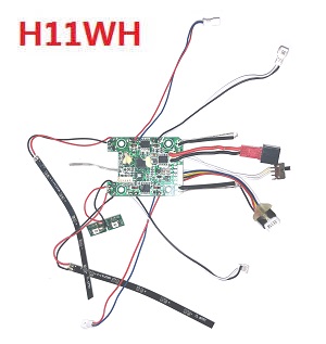 JJRC H11 H11C H11D H11WH RC quadcopter spare parts receive PCB board (H11WH) - Click Image to Close