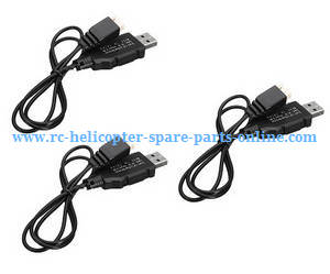 Hubsan H122D RC Quadcopter spare parts USB charger wire 3pcs