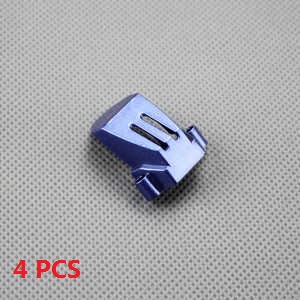 JJRC Yizhan X6 H16 H16C quadcopter spare parts motor fixed set (Blue 4 PCS) - Click Image to Close