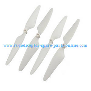 Hubsan H216A RC Quadcopter spare parts main blades (White) - Click Image to Close