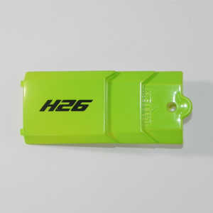 JJRC H26 H26C H26W H26D H26WH quadcopter spare parts battery cover (Green) - Click Image to Close