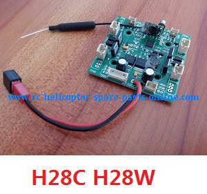 JJRC H28 H28C H28W H28WH quadcopter spare parts receive PCB board (H28C H28W)