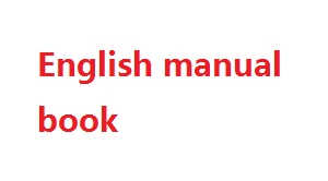 JJRC H38 H38WH RC quadcopter spare parts English manual instruction book