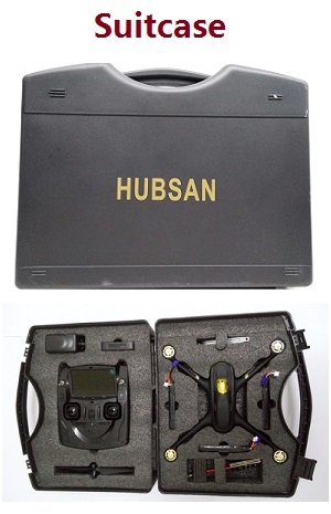 Hubsan H501C RC Quadcopter spare parts suitcase - Click Image to Close