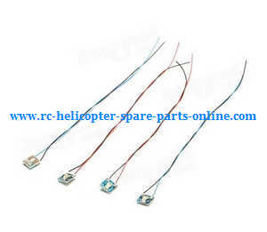 Hubsan H502S H502E RC Quadcopter spare parts 4pcs LED lights board