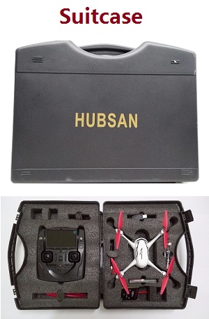 Hubsan H502S H502E RC Quadcopter spare parts suitcase - Click Image to Close