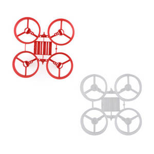 JJRC H67 RC quadcopter drone spare parts main frame (Red+White) - Click Image to Close
