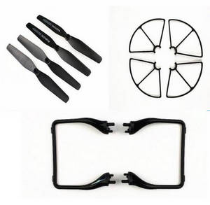 JJRC A20 A20W A20G RC quadcopter drone spare parts main baldes + protection frame set + undercarriage