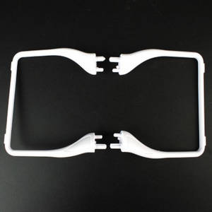 JJRC H68 H68G RC quadcopter drone spare parts undercarriage (White)