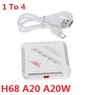 JJRC A20 A20W A20G RC quadcopter drone spare parts 1 to 4 charger box set (H68 A20 A20W)