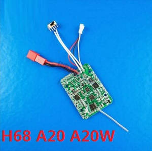 JJRC A20 A20W A20G RC quadcopter drone spare parts PCB receiver board (A20 A20W H68) - Click Image to Close