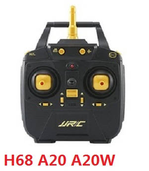 JJRC A20 A20W A20G RC quadcopter drone spare parts transmitter (A20 A20W H68) Black - Click Image to Close