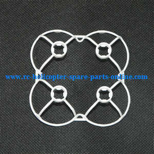 JJRC H7 quadcopter spare parts outer frame protection set (White) - Click Image to Close