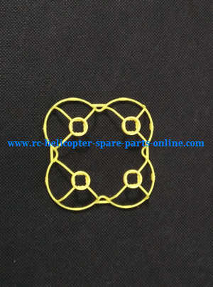 JJRC H7 quadcopter spare parts outer frame protection set (Yellow) - Click Image to Close