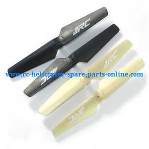 JJRC H9D H9W H9 quadcopter spare parts main blades propellers (Black-Gold)