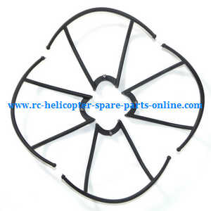 JJRC H9D H9W H9 quadcopter spare parts outer protection frame (Black)