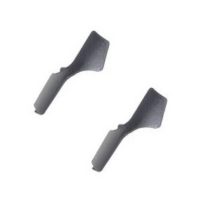 Hisky HCP100 FBL100 MCPX RC Helicopter spare parts tail blade (Black) 2pcs