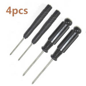 Hisky HCP100 FBL100 MCPX RC Helicopter spare parts cross screwdrivers (4pcs) - Click Image to Close