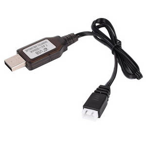 Hisky HCP100S RC Helicopter spare parts USB charger wire 7.4V