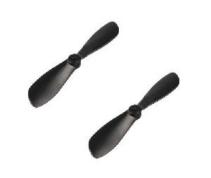 Hisky HCP100S RC Helicopter spare parts tail blades (Black 2pcs) - Click Image to Close
