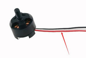 JJPRO JJRC X3 RC quadcopter drone spare parts main brushless motor (Red-Black-White wire) - Click Image to Close
